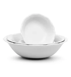 CHODZIEŻ MARIA TERESA C001 BIAŁA Salaterka 26 cm | porcelana