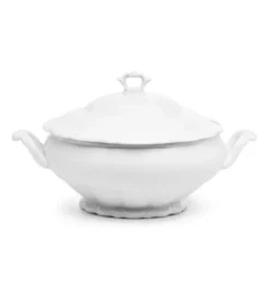 CHODZIEŻ MARIA TERESA C001 BIAŁA Waza 3 l z pokrywką | porcelana