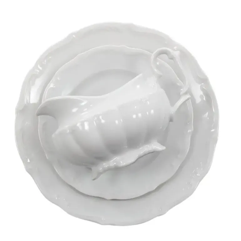 CHODZIEŻ MARIA TERESA C000 BIAŁA Zestaw obiadowy 44 el / 12 osób / porcelana
