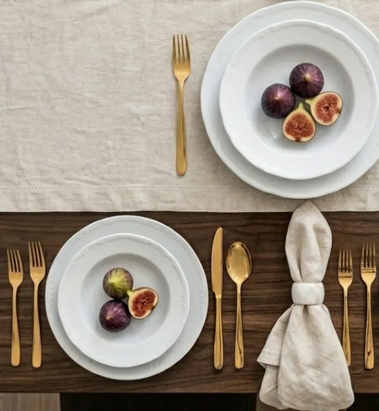CHODZIEŻ MARIA TERESA C001 BIAŁA Zestaw obiadowy 36 el / 12 osób / porcelana
