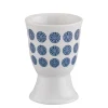 CILIO | Amici | kieliszek na jajko, porcelana, śred. 5 x 7 cm, niebieskie kropki