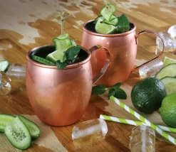 CILIO BAR Kubek do Moscow Mule 0,5 l / stal nierdzewna, miedź / FreeForm