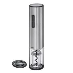 CILIO | Brunello | korkociąg elektryczny ładowany przez USB, stal nierdzewna, śred. 5 x 21 cm