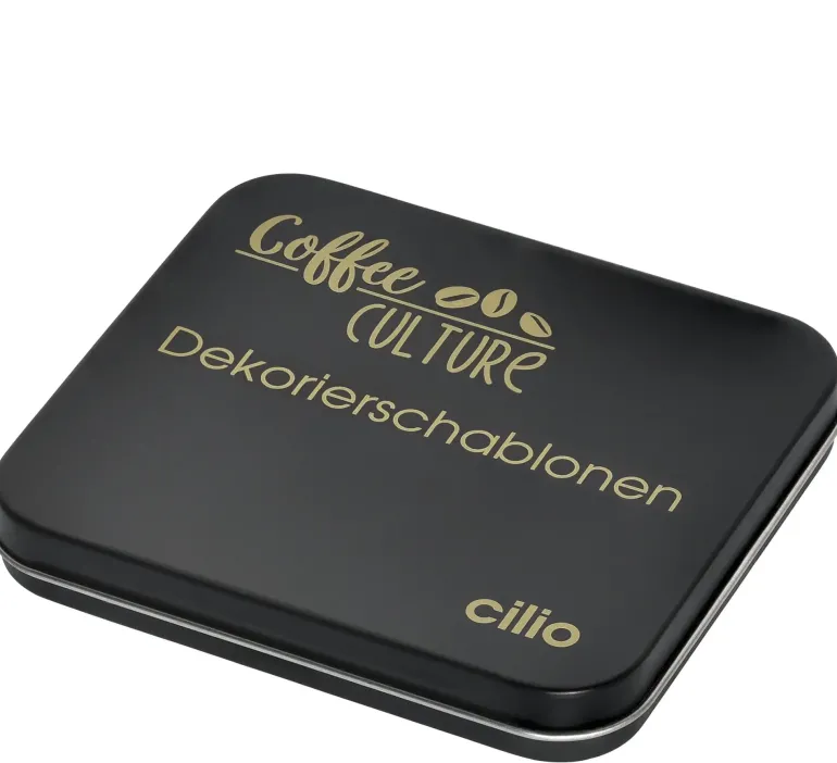 CILIO COFFEE CULTURE Szablony do dekoracji kawy - 6 wzorów / FreeForm