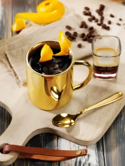 CILIO COFFEE CULTURE Łyżeczki do kawy 6 szt. / złote / FreeForm
