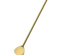 CILIO COFFEE CULTURE Łyżeczki koktajlowe ze słomką 6 szt./ złote / FreeForm