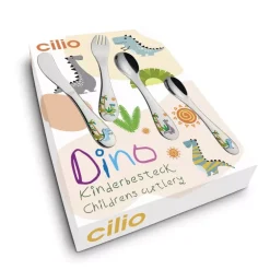 CILIO | Dino | sztućce dla dzieci, 4 el.