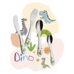 CILIO | Dino | sztućce dla dzieci, 4 el.