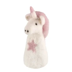 CILIO | Lana | ogrzewacz na jajko, owcza wełna, wys. 13 cm, jednorożec