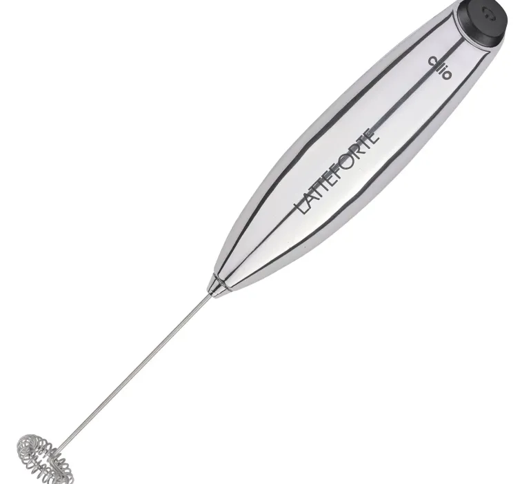 CILIO LATTEFORTE Spieniacz do mleka na stojaku 23 cm / metaliczny błyszczący / FreeForm