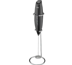 CILIO LATTEFORTE Spieniacz do mleka na stojaku 23 cm / czarny błyszczący / FreeForm