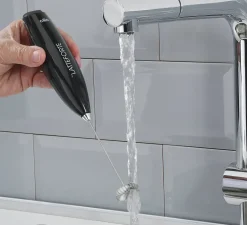CILIO LATTEFORTE Spieniacz do mleka na stojaku 23 cm / czarny matowy / FreeForm