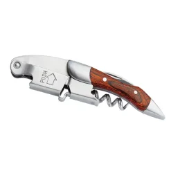 CILIO LEGNO Korkociąg kelnerski 12 cm / stal nierdzewna / FreeForm