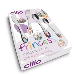 CILIO | Princess | sztućce dla dzieci, 4 el.