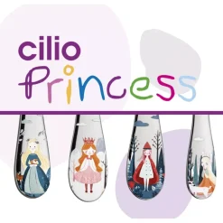 CILIO | Princess | sztućce dla dzieci, 4 el.