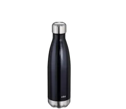 CILIO Termiczna butelka stalowa 0,5 l / czarna / stal nierdzewna / FreeForm