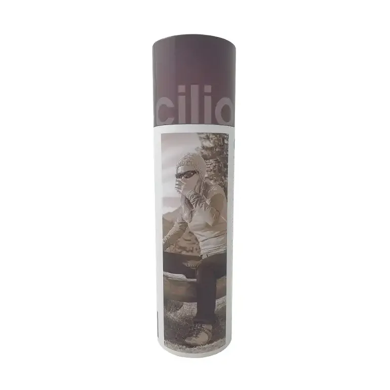 CILIO Termiczna butelka stalowa 0,5 l / czarna / stal nierdzewna / FreeForm