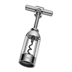 CILIO | Tradizione | korkociąg, chromowany metal, 14 cm