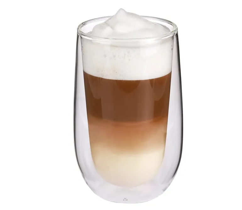 CILIO VERONA Szklanki do latte macchiato 350 ml, 2 szt./ podwójne ścianki / FreeForm