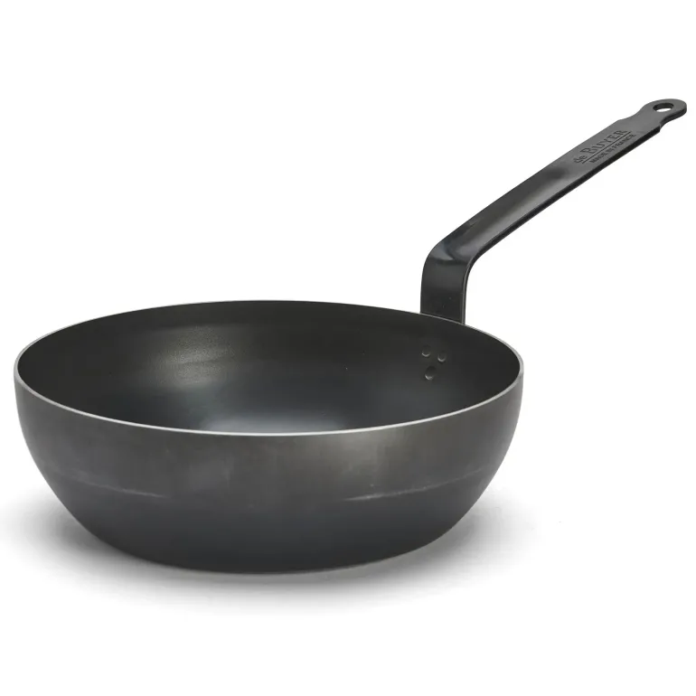 de Buyer Blue Carbon Patelnia głęboka 24 cm