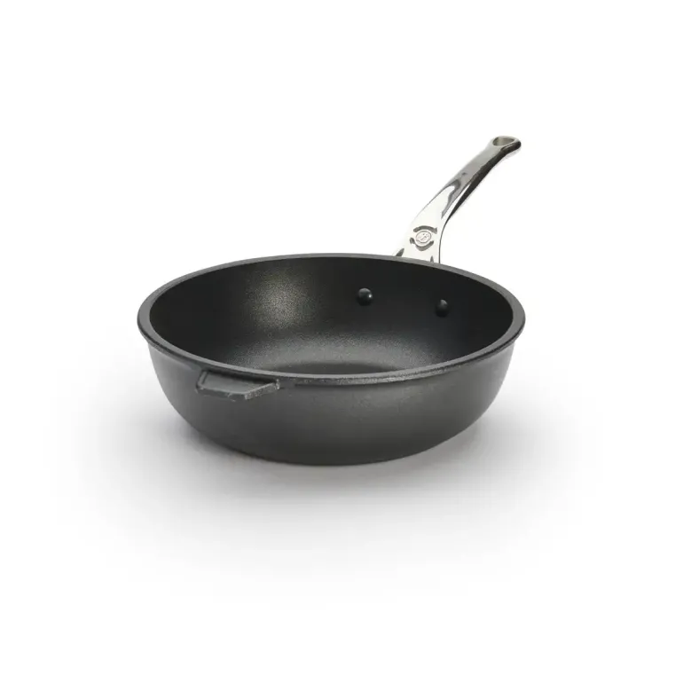 de Buyer CHOC EXTREME Patelnia głęboka z rączką 24 cm / aluminium