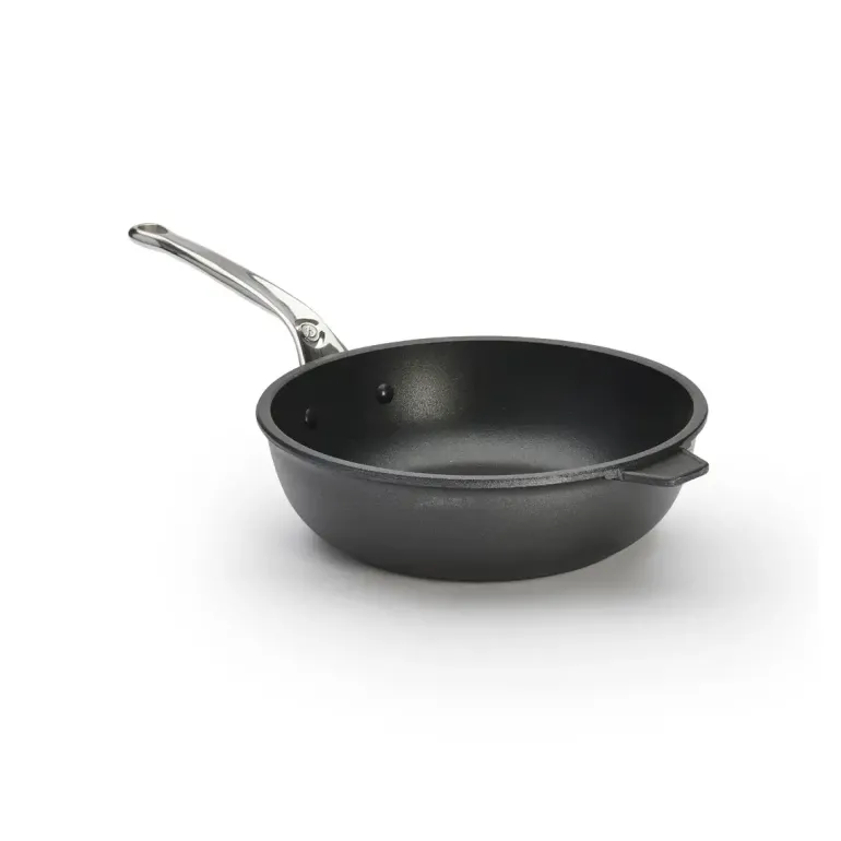 de Buyer CHOC EXTREME Patelnia głęboka z rączką 24 cm / aluminium