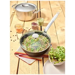 de Buyer CHOC INTENSE Patelnia głęboka / wok 28 cm / aluminium