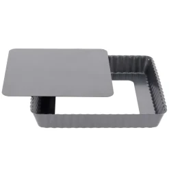 de Buyer Forma cukiernicza, kwadratowa do tarty z ruchomym dnem dł. 23 cm