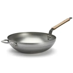 de Buyer Mineral B Bois Wok 32 cm