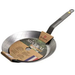 de Buyer MINERAL B ELEMENT Patelnia do steków 24 cm / stal węglowa
