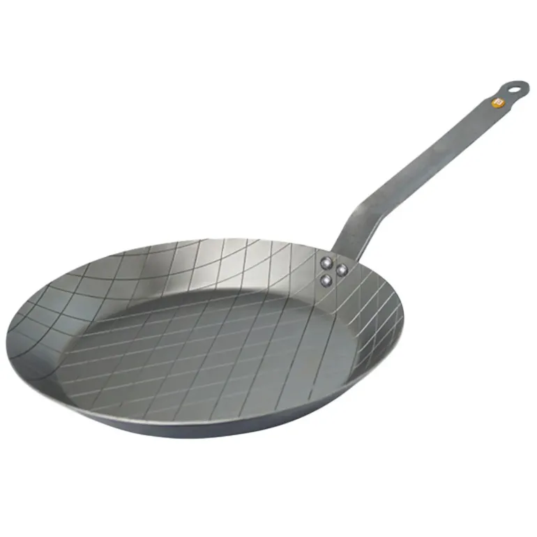 de Buyer MINERAL B ELEMENT Patelnia do steków 24 cm / stal węglowa