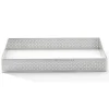 deBuyer Rant kwadratowy perforowany 17,5 cm
