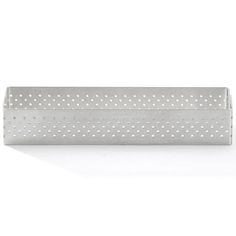 de Buyer Rant prostokątny perforowany 12x4 cm