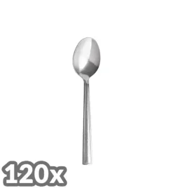 DOMOTTI BARI Sztućce 120x Łyżeczka do herbaty LUZ