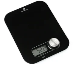 ECO ENERGY Cyfrowa waga kuchenna na dynamo / czarna / do 5 kg