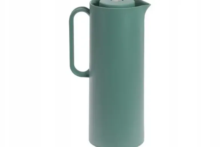 EXCELLENT HOUSEWARE Termos na napoje 1 l / tworzywo PP / szkło / 3 kolory - MIX