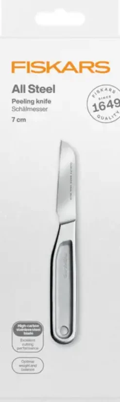 FISKARS ALL STEEL 1062889 Nóż do skrobania 7 cm | japońska stal nierdzewna | 58 HRC