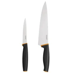 FISKARS CONTROL+ Zestaw 2 noży COOK'S SET w pudełku / japońska stal nierdzewna