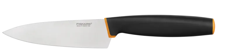 FISKARS CONTROL+ Zestaw 4 noży kuchennych FAVOURITE SET + Ostrzałka 3w1 uniwersalna / japońska stal nierdzewna