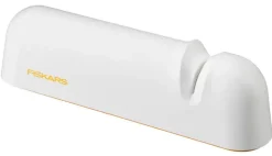 FISKARS CONTROL 1073023 Zestaw 5 noży kuchennych w czarnym bloku + Ostrzałka Functional Form