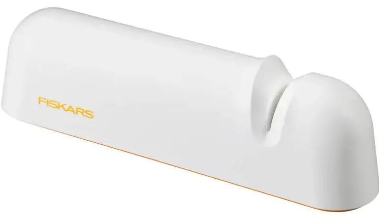 FISKARS CONTROL 1073023 Zestaw 5 noży kuchennych w czarnym bloku + Ostrzałka Functional Form