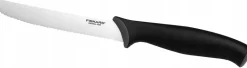 FISKARS CONTROL 1073023 Zestaw 5 noży kuchennych w czarnym bloku + Ostrzałka Edge