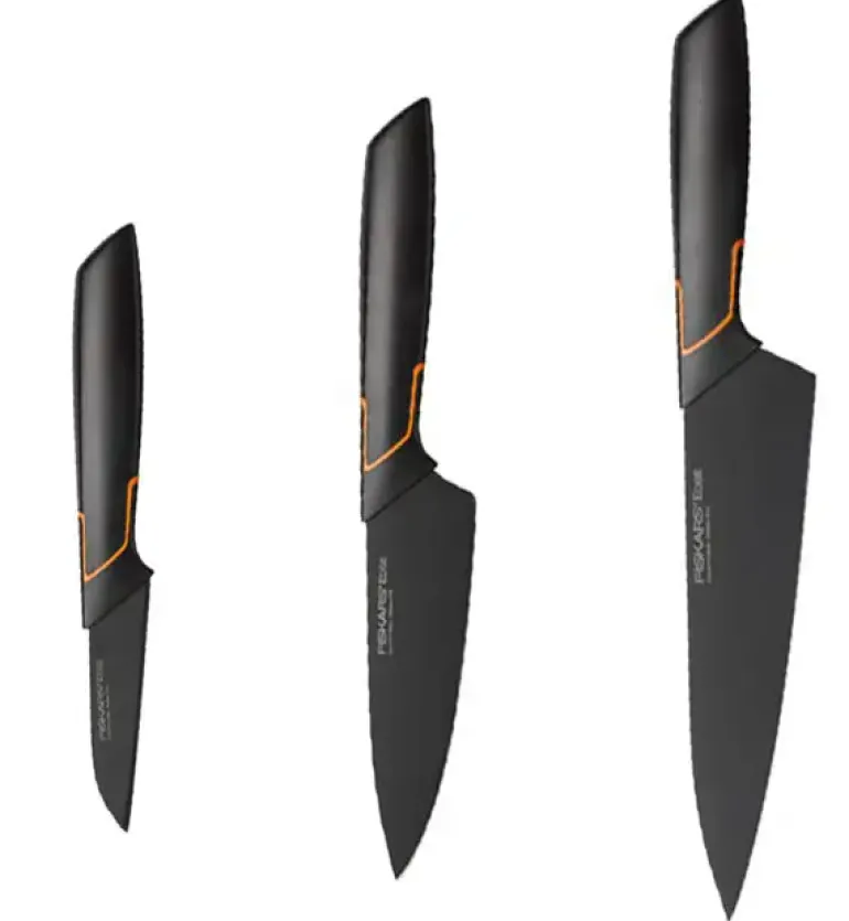 FISKARS EDGE Komplet 3 noży / japońska stal nierdzewna
