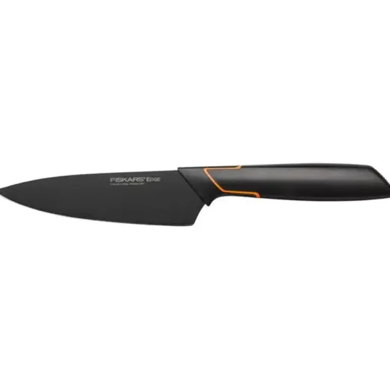 FISKARS EDGE Komplet 7 noży kuchennych + ostrzałka Essential / japońska stal nierdzewna