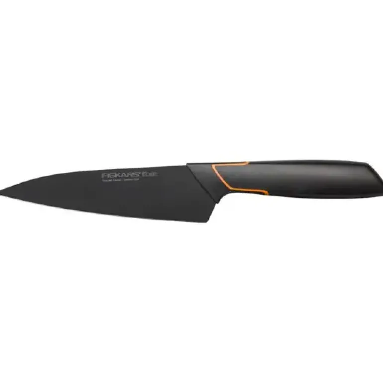 FISKARS EDGE Komplet 7 noży kuchennych + ostrzałka Essential / japońska stal nierdzewna