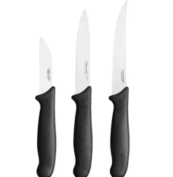 FISKARS ESSENTIAL Komplet 8 noży (kuchenne +do warzyw +do obierania) w pudełku + Ostrzałka ESSENTIAL