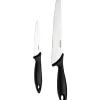 FISKARS ESSENTIAL Komplet 8 noży (kuchenne +Szefa +do warzyw) w pudełku / stal nierdzewna HRC 53