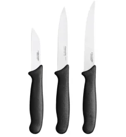 FISKARS ESSENTIAL Komplet 5 noży (kuchenne +do warzyw) w pudełku | stal nierdzewna HRC 53 + Ostrzałka ESSENTIAL