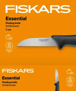 FISKARS ESSENTIAL 1023812 Nóż do skrobania 7 cm / stal nierdzewna