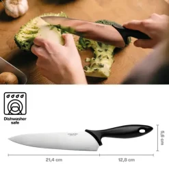 FISKARS ESSENTIAL 1065565 Nóż szefa kuchni 21 cm / stal nierdzewna